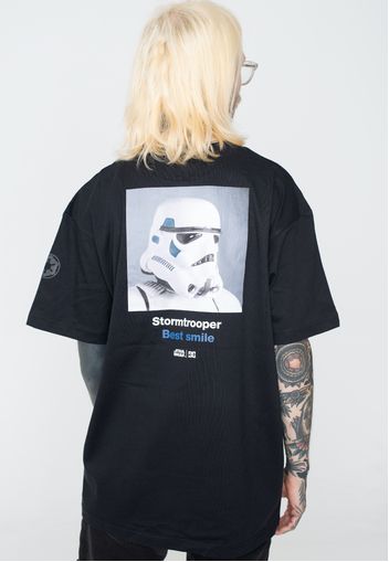 Dc X Star Wars - Stormtrooper Black - - T-Shirts