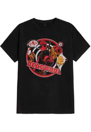 Deadpool - Badge - T-Shirt - Schwarz - Xl - 100% Baumwolle,Jersey
