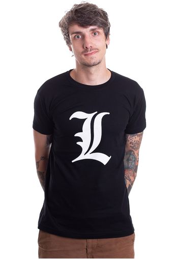 Death Note - L Logo - - T-Shirts