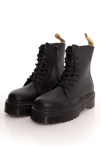 Dr. Martens - Vegan Jadon Ii Mono Black Felix Rub Off Black - Stiefel