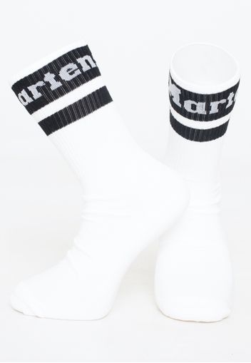 Dr. Martens - Athletic Logo White /Black Cotton Blend - Socken