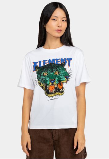 Element - Hirotton Leopard Optic White - - T-Shirts