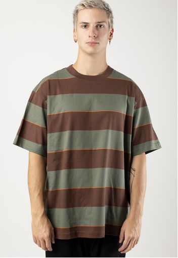 Element - Sbxe Fir Stripe Chestnut - - T-Shirts