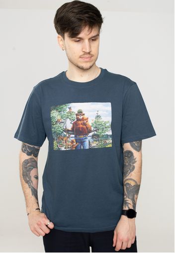 Element X Smokey Bear - Hug Midnight Navy - - T-Shirts