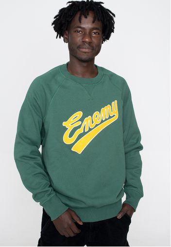 Element X Public Enemy - Pexe Crest Crew Sequoia Green - Sweater