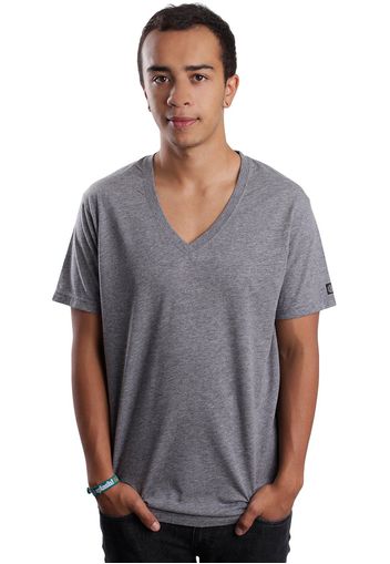 Element - Basic V Charcoal Heather - V Neck - T-Shirts