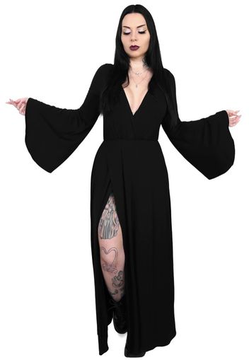 Foxblood - Cassandra Bell Sleeve Black - Kleider