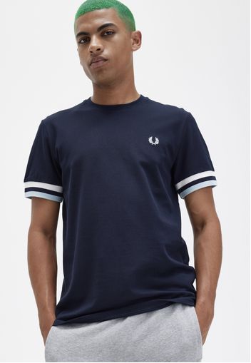 Fred Perry - Bold Tipped Pique Navy - - T-Shirts