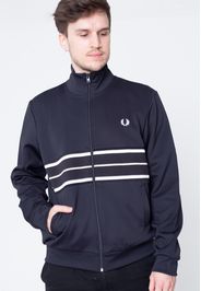 Fred Perry - Tramline Panel Track Navy - Jacken