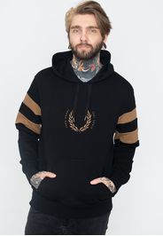 Fred Perry - Bold Tipped Hooded Black - Hoodies