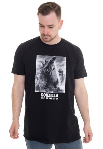 Godzilla - Cf Bw Godzilla Image - - T-Shirts