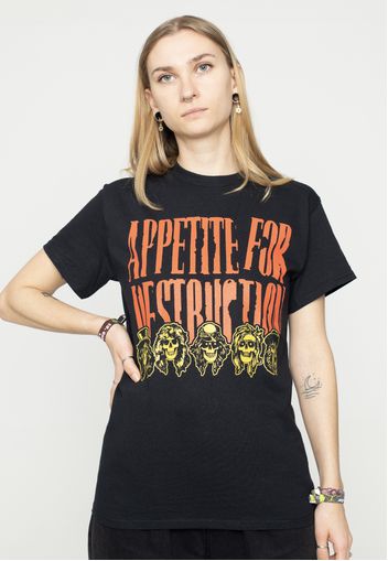 Guns N' Roses - Appetite For Destruction - - T-Shirts