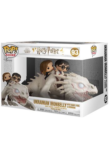 Harry Potter - Dragon W/ Harry, Ron & Hermione Pop! Rides Deluxe -