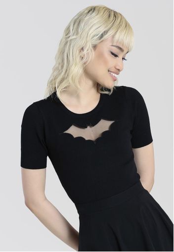 Hellbunny - Bat Black - Tops