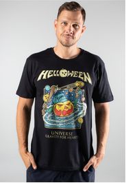 Helloween - Universe - T-Shirt - Schwarz - L - 100% Baumwolle,Jersey