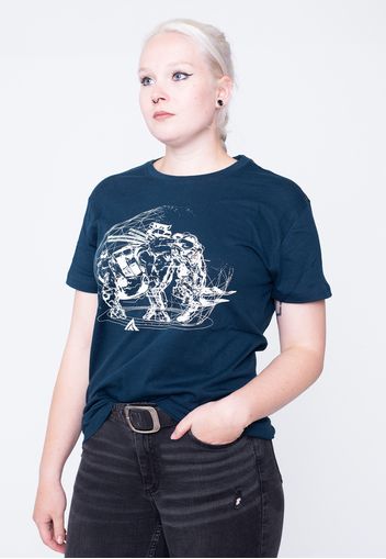 Horizon Forbidden West - Mammoth Navy - - T-Shirts