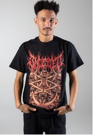 Ingested - Realm Of Horror - T-Shirt - Schwarz - M - 100% Baumwolle,Jersey
