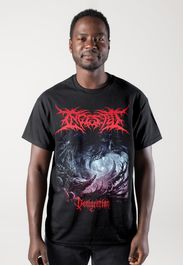 Ingested - Denigration Cover - T-Shirt - Schwarz - L - 100% Baumwolle