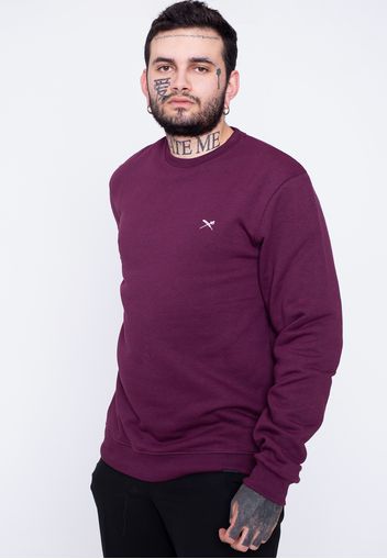 Iriedaily - Mini Flag 2 Maroon Melange - Sweater