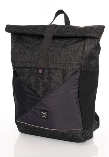 Iriedaily - Tripster Rolltop Black Melange - Rucksäcke