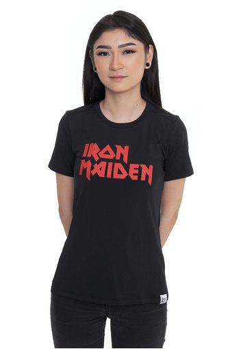 Iron Maiden - Classic Logo Red Active Sportswear - Girlies