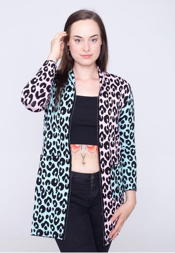 Jawbreaker - Multi Pastel Leopard Print - Jacken