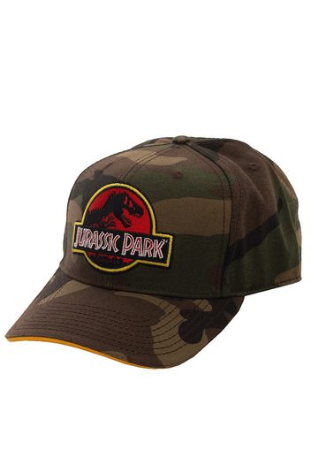 Jurassic Park - Logo Camo - Caps