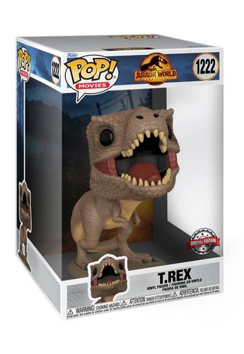 Jurassic World - T.Rex Jumbo Pop! Vinyl -