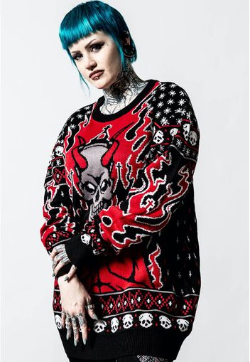 Killstar - Festive Af Black - Sweater