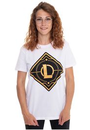 League Of Legends - Gold Logo White - - T-Shirts