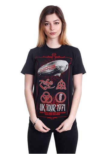 Led Zeppelin - Uk Tour '71 - - T-Shirts