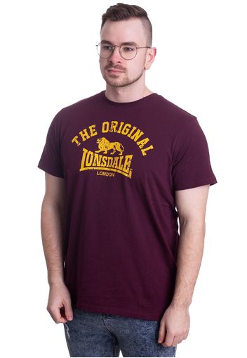 Lonsdale - Original Vintage Oxblood - - T-Shirts