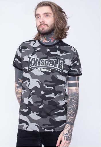 Lonsdale - Cobbett Camo Grey - - T-Shirts