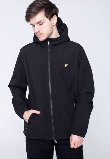 Lyle & Scott - Texture Shell Jet Black - Jacken