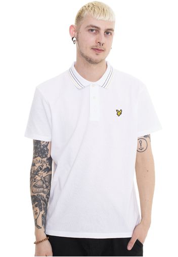 Lyle & Scott - Wide Tipped White - Polos