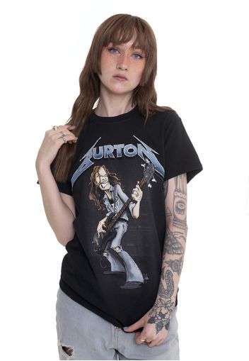 Metallica - Cliff Burton Quindo Stack - - T-Shirts