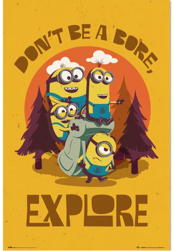 Minions - Don´T Be Bore, Explore Maxi -