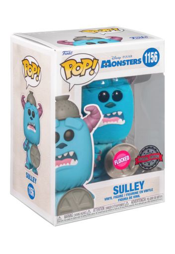 Monsters Inc. - Sulley W/Lid Flocked Pop! Vinyl -