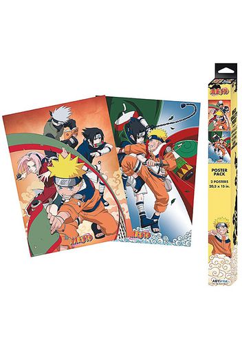 Naruto - Team 7 Set Of 2 Mini -