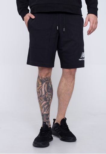 New Balance - Essentials Stacked Logo Black - Shorts