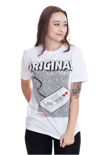 Nintendo - Orginal Nes White - - T-Shirts