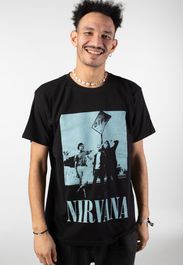 Nirvana - Dips - T-Shirt - Schwarz - L - 100% Baumwolle,Jersey