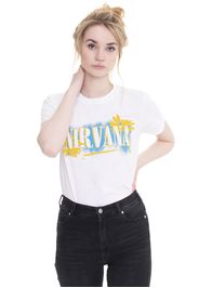 Nirvana - All Apologies White - - T-Shirts