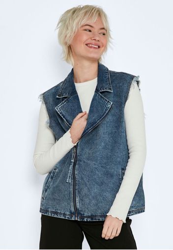 Noisy May - Donny Denim Biker Medium Blue Denim - Jacken