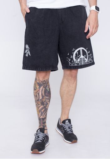 Obey - Easy Denim Noise Dusty Black - Shorts