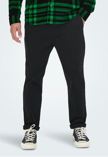 Only & Sons - Kent Cropped Black - Hosen