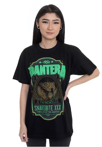 Pantera - Snakebite Xxx Label - - T-Shirts