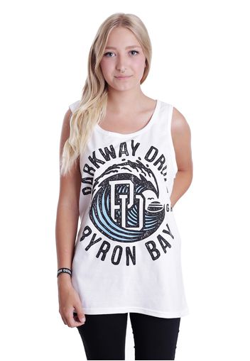 Parkway Drive - Vice Wave White - Tanks