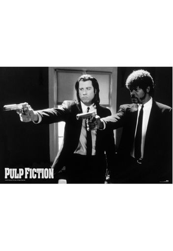 Pulp Fiction - B&W Guns -