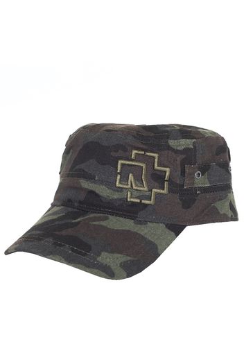 Rammstein - Outline Logo Camouflage - Caps